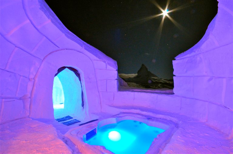 dormir igloo suisse